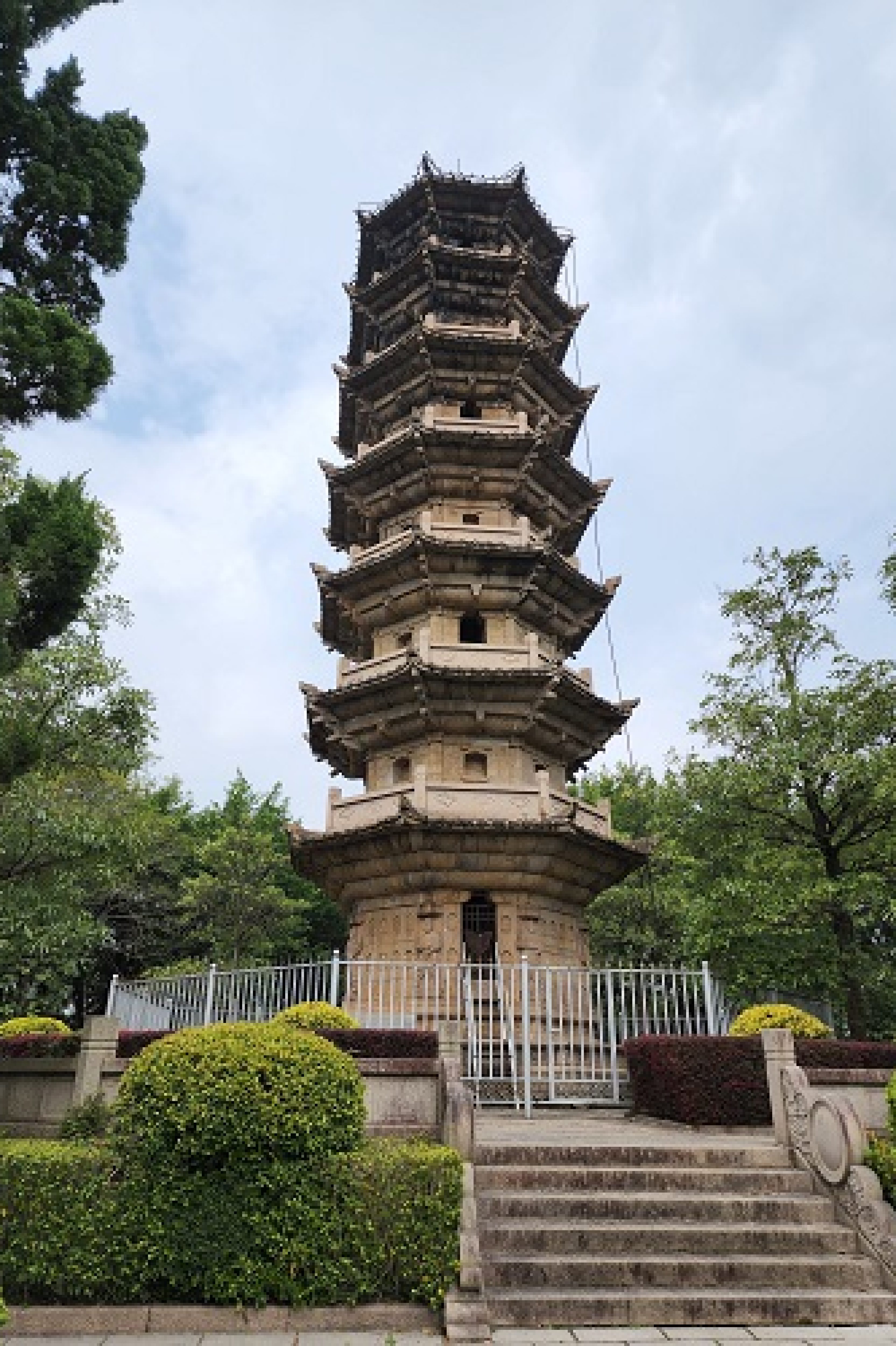 Fuzhou Changle Zhenghe Park Shengshou Pagoda Fuzhou Changle Zhenghe Park Shengshou Pagoda