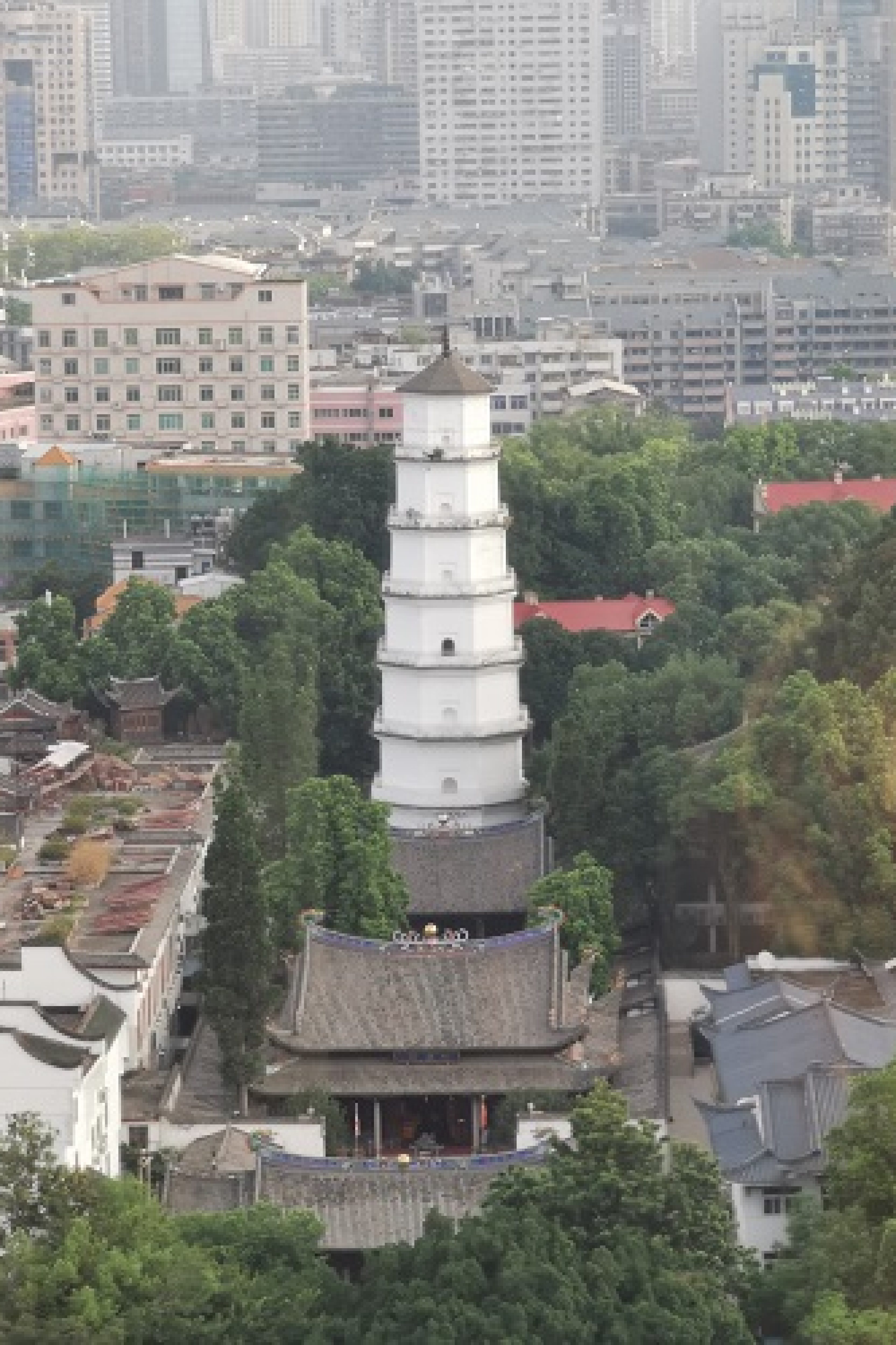 Fuzhou Gulou White Pagoda Fuzhou Gulou White Pagoda
