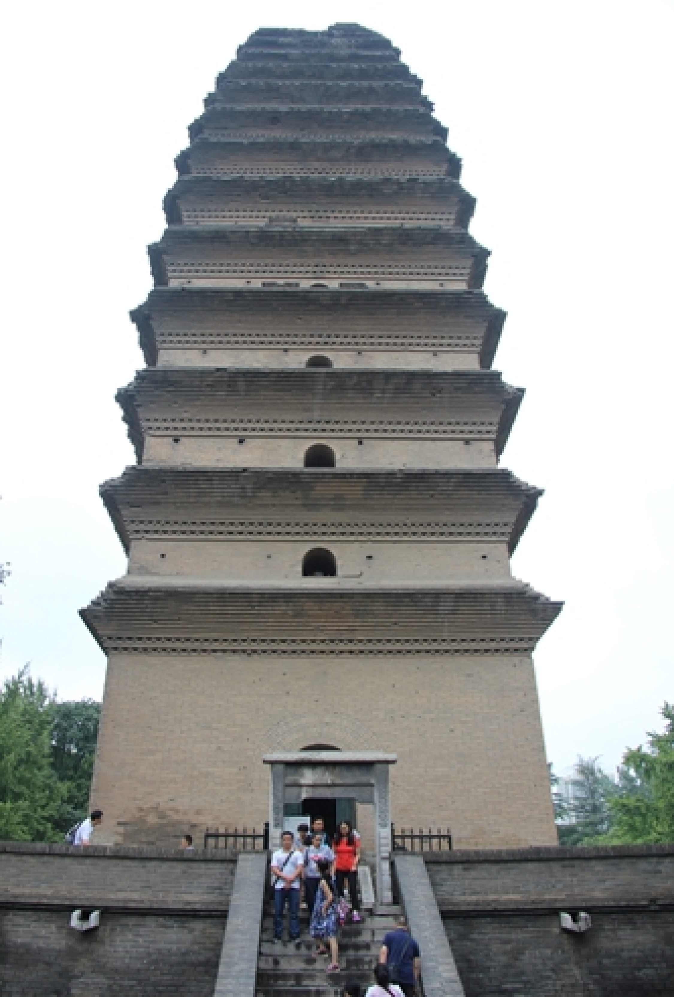 Xian Small Wild Goose Pagoda 1 Xian Small Wild Goose Pagoda 1